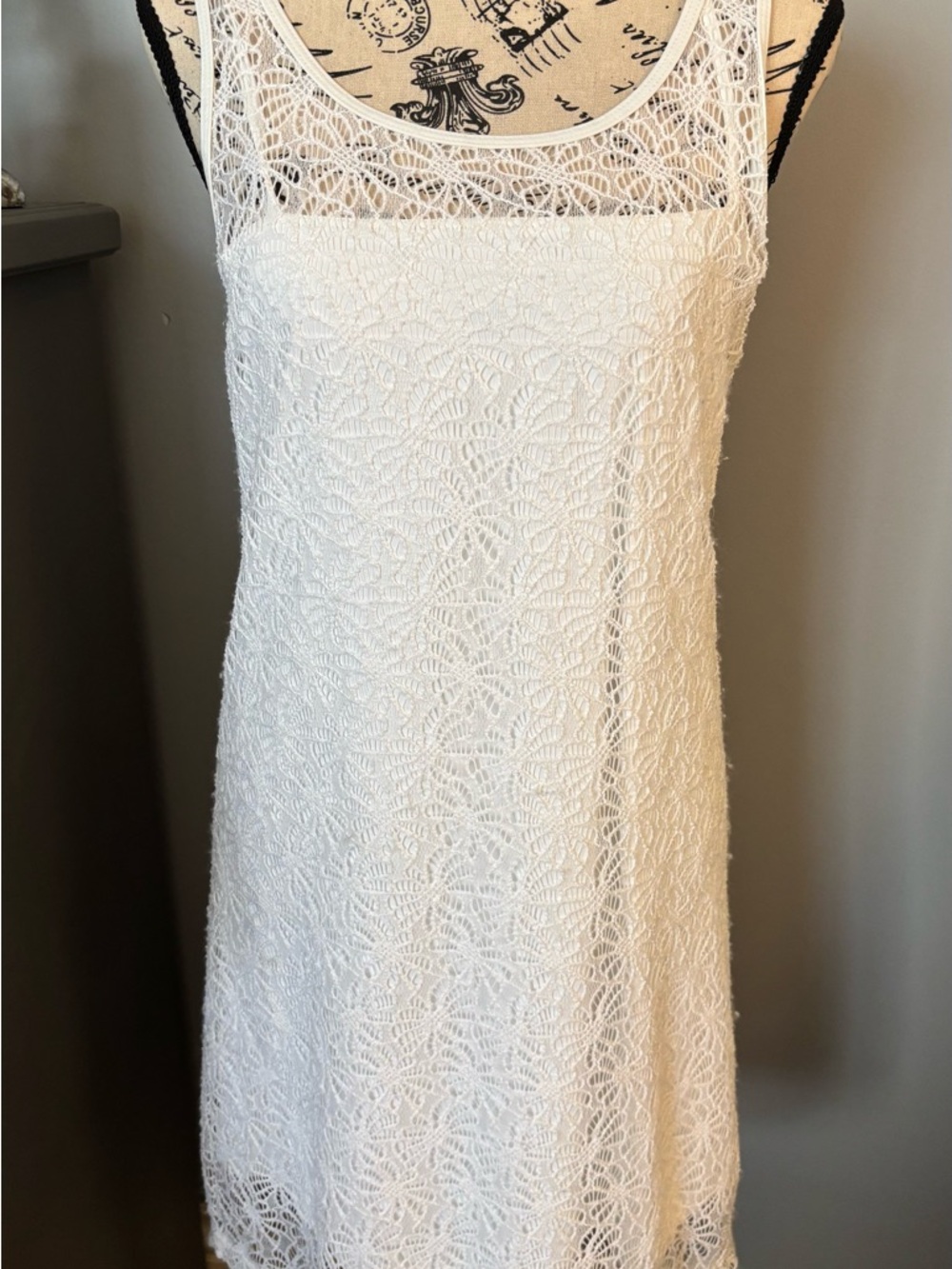 Tommy Bahama White Lace Mini Dress